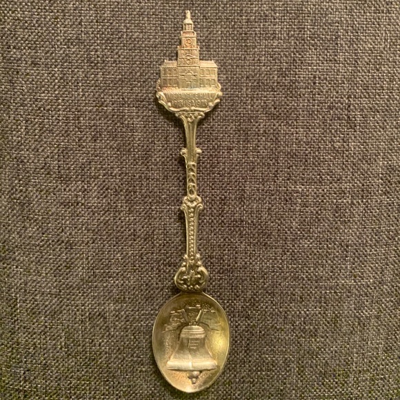 Souvenir spoon independence hall 1776 USA 1976 - Picture 2 of 2